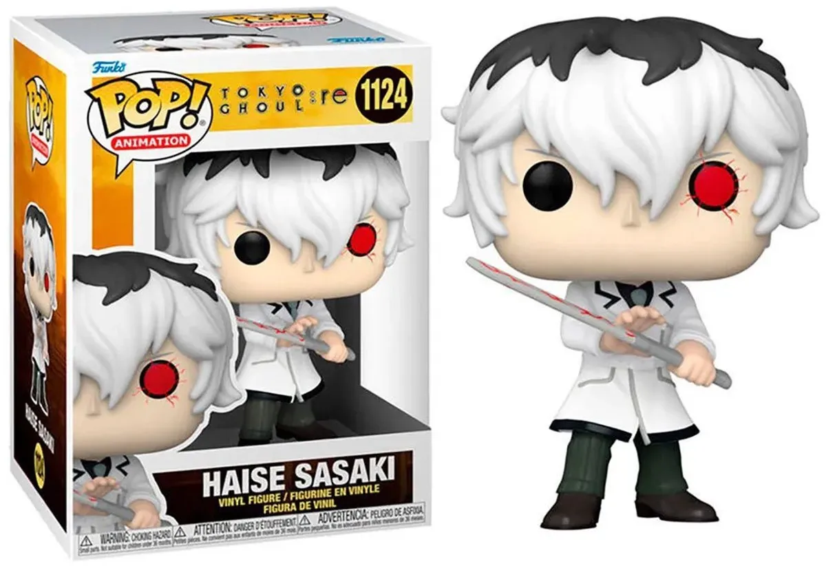 Funko Tokyo Ghoul POP! Haise Sasaki Verzamelfiguur - 9cm - Multicolor