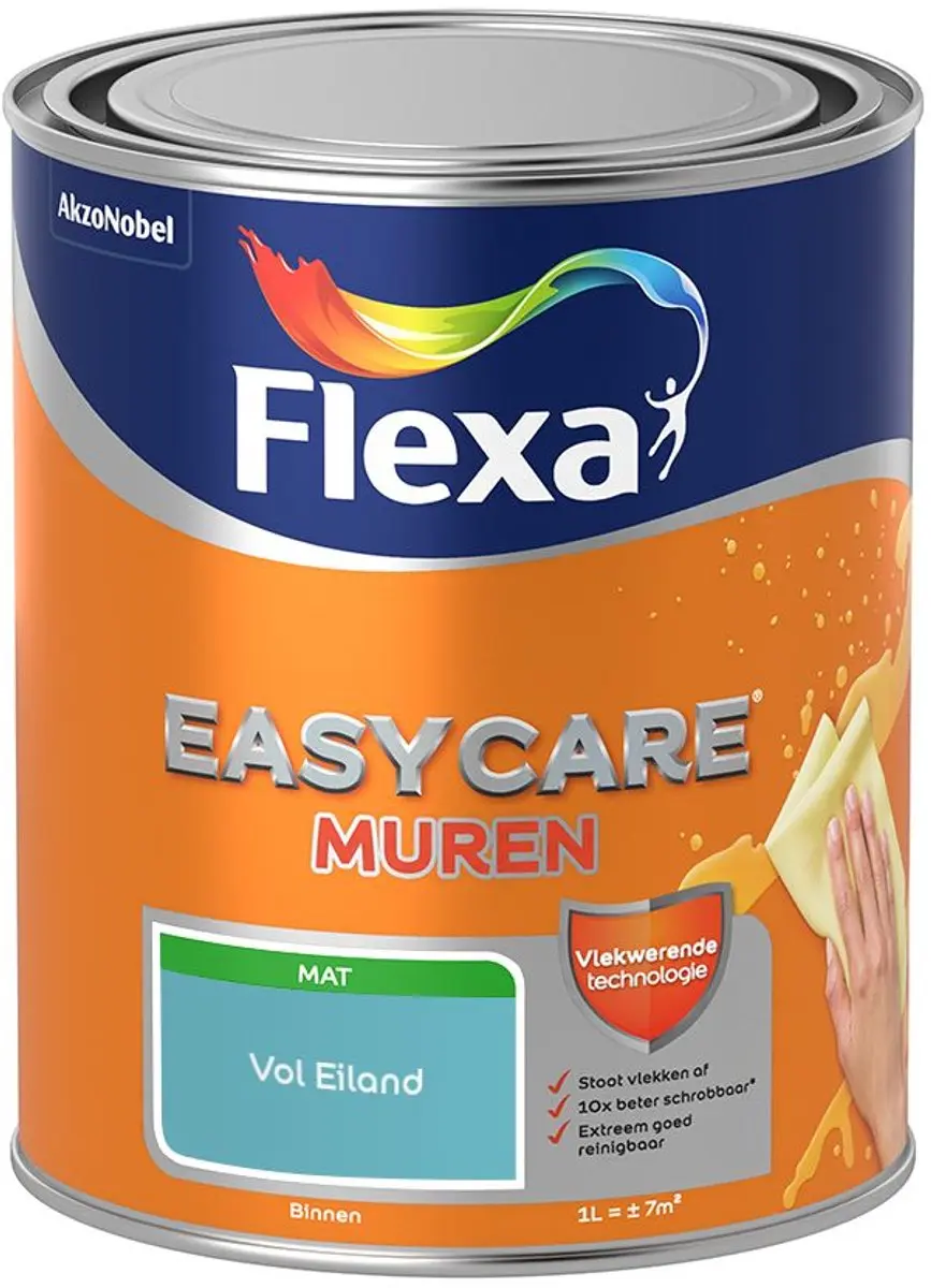 Flexa Easycare Muren Vol Eiland Mengverf 1L