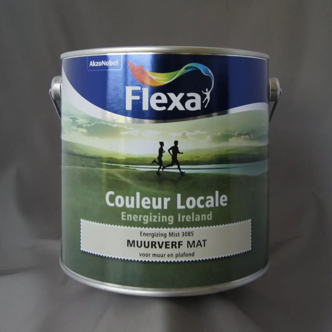 Flexa Couleur Locale Muurverf Mat Energizing Ireland Mist 3085 - 2,5L