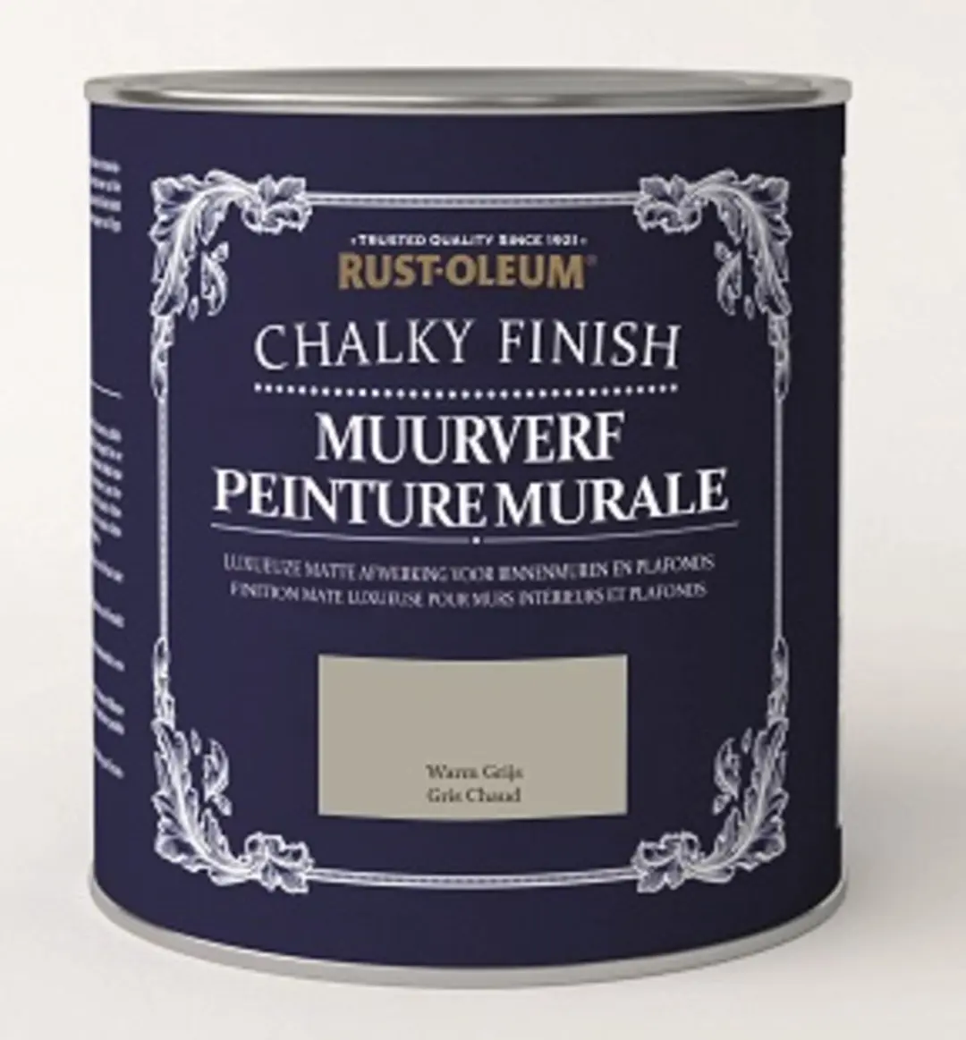 Rust-Oleum Chalky Finish Muurverf Antraciet 2,5L