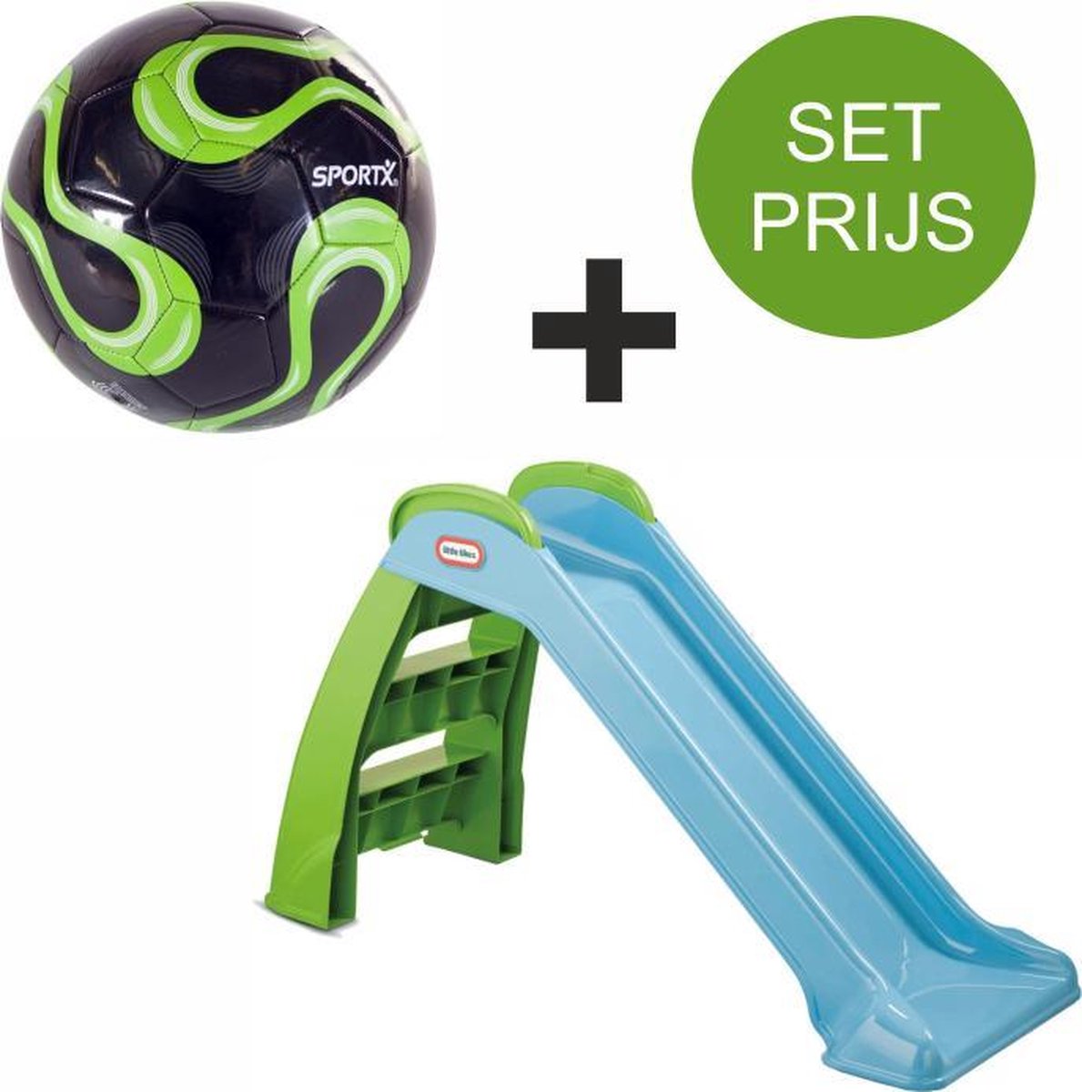 Glijbaan Little Tikes Blauw+ Voetbal