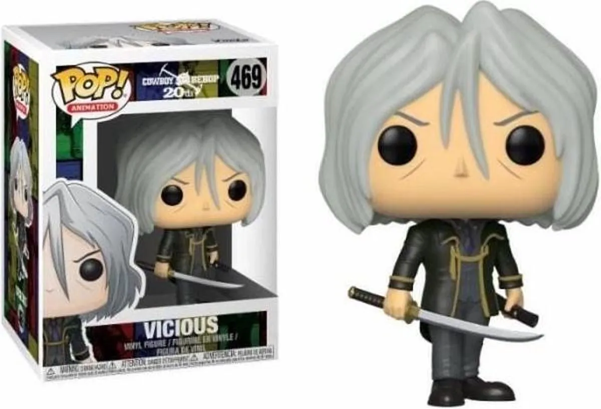 Funko POP! Vicious #469 Cowboy Bebop Figuur - 10cm - Multi