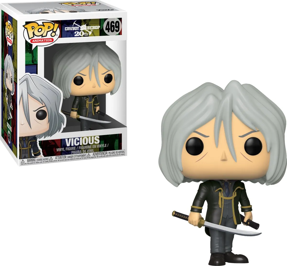 Funko POP! Vicious #469 Cowboy Bebop Figuur