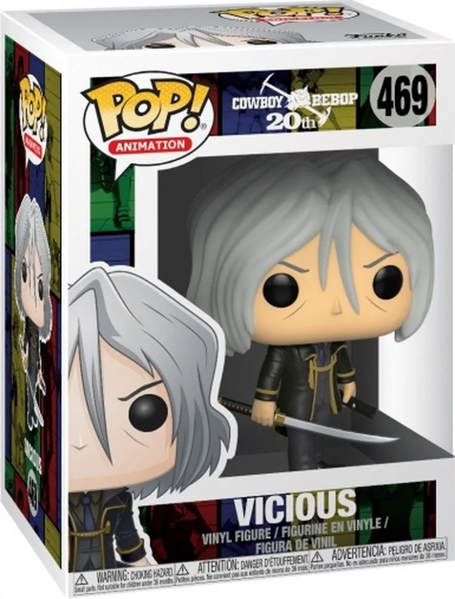 Funko POP! Vicious #469 Cowboy Bebop Figuur - 10cm - Multi