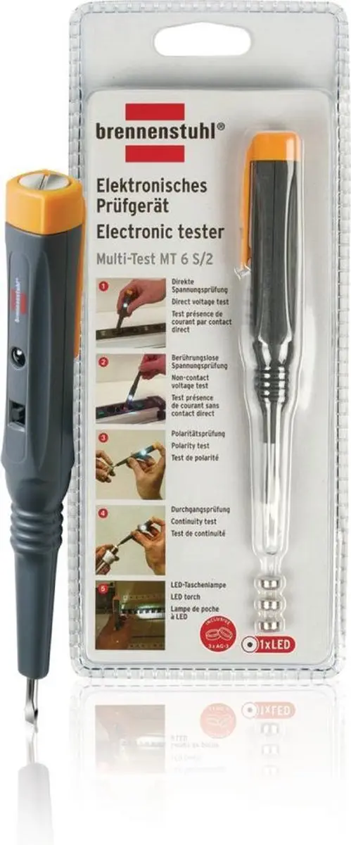 Brennenstuhl BN-1297150 Digitale Multimeter - Geel/Zwart