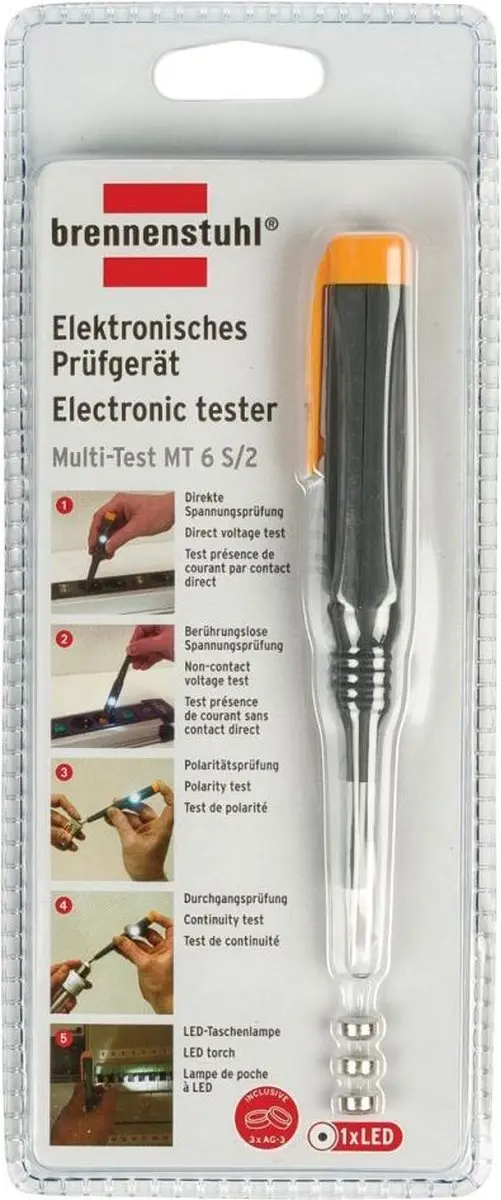 Brennenstuhl BN-1297150 Digitale Multimeter - Geel/Zwart