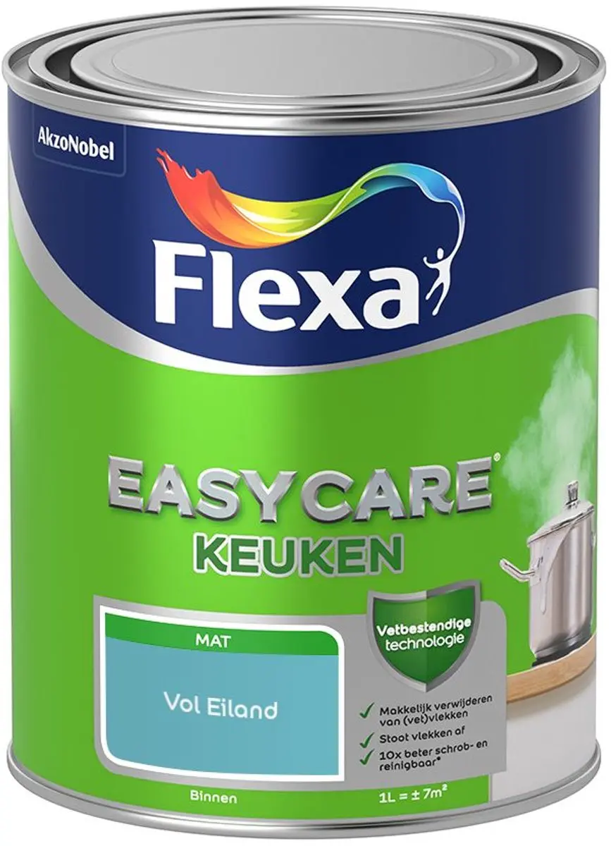 Flexa Easycare Keuken Vol Eiland Mengverf 1L