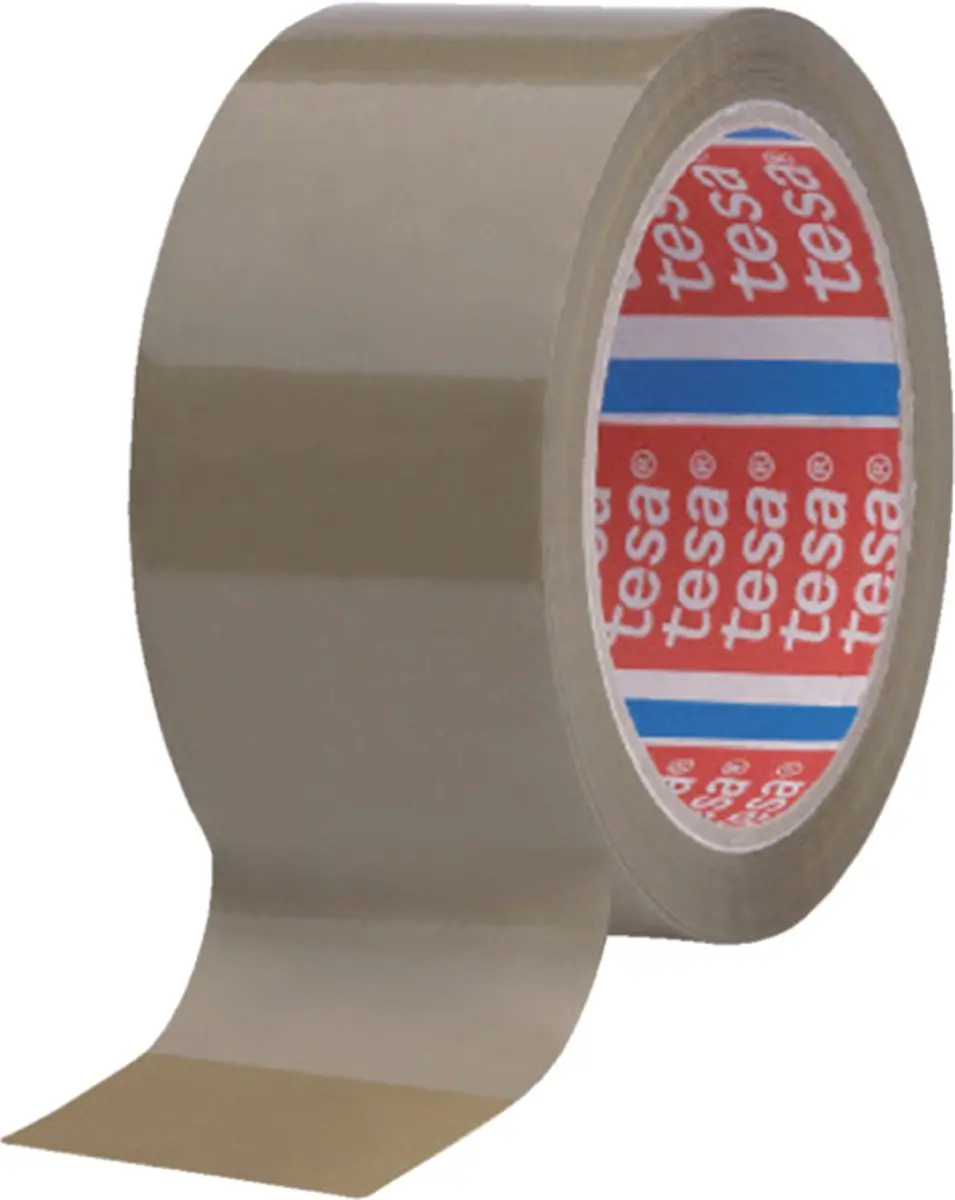 Tesa Bruin Plakband 50mm x 66m
