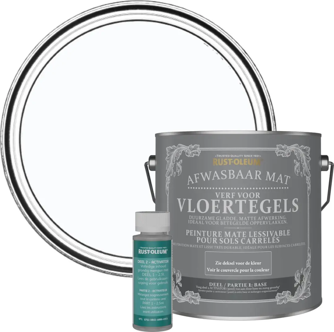 Rust-Oleum Ijskap Vloertegelverf 2,5L