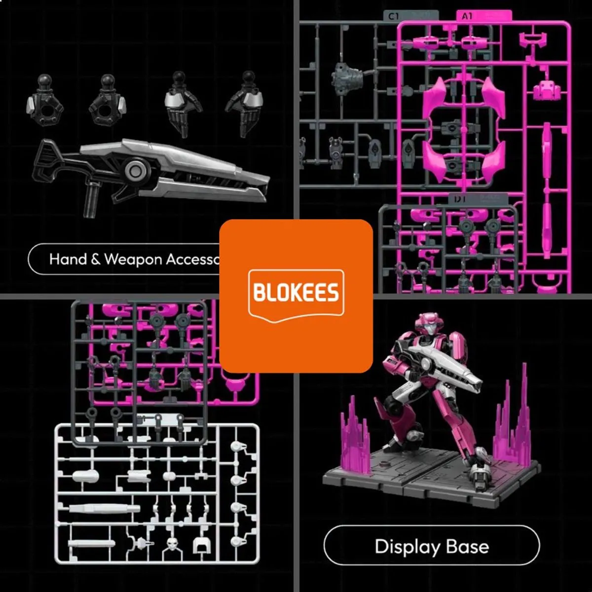 Hasbro Blokees Transformers One Classic Class Elita 11,8cm Bouwpakket