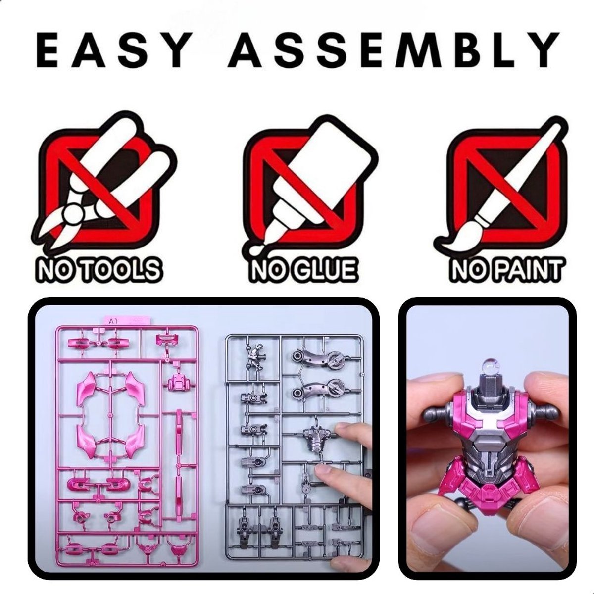 Blokees - Transformers One Classic Class 13 Elita | Auto Bots Wars Action Figure Edition | Robot technisch modelbouw | model kit | Educatief speelgoed bouwpakket | Bekend van manga & anime