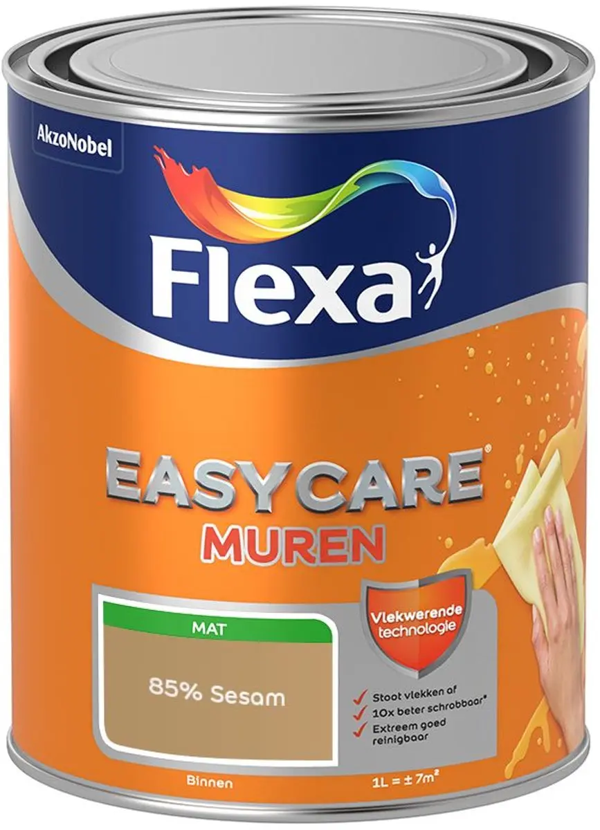 Flexa Easycare Murenverf 85% Sesam