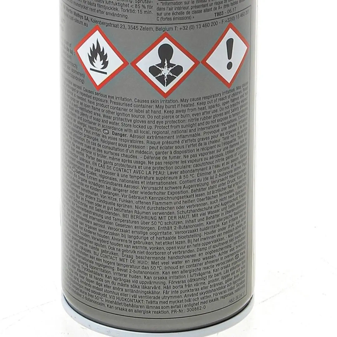 Rust-Oleum 2100 Hard Hat Spray RAL 1028 - 500ml - Meloengeel
