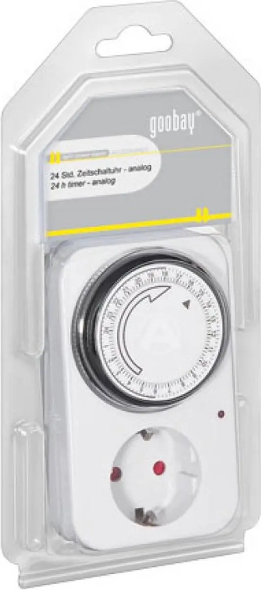 Goobay Mechanische Tijdschakelklok 3500W - Wit