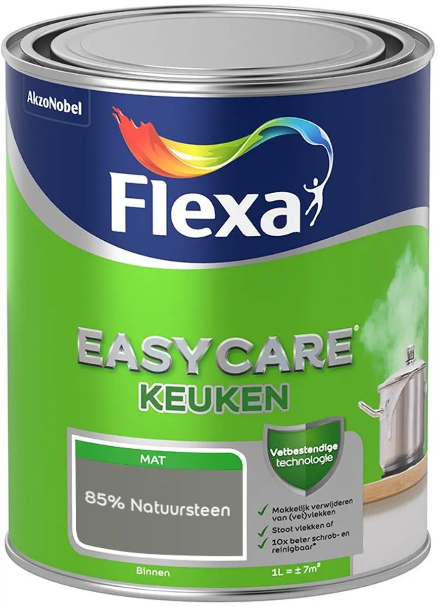 Flexa Easycare Keuken Mengverf 85% Natuursteen 1L