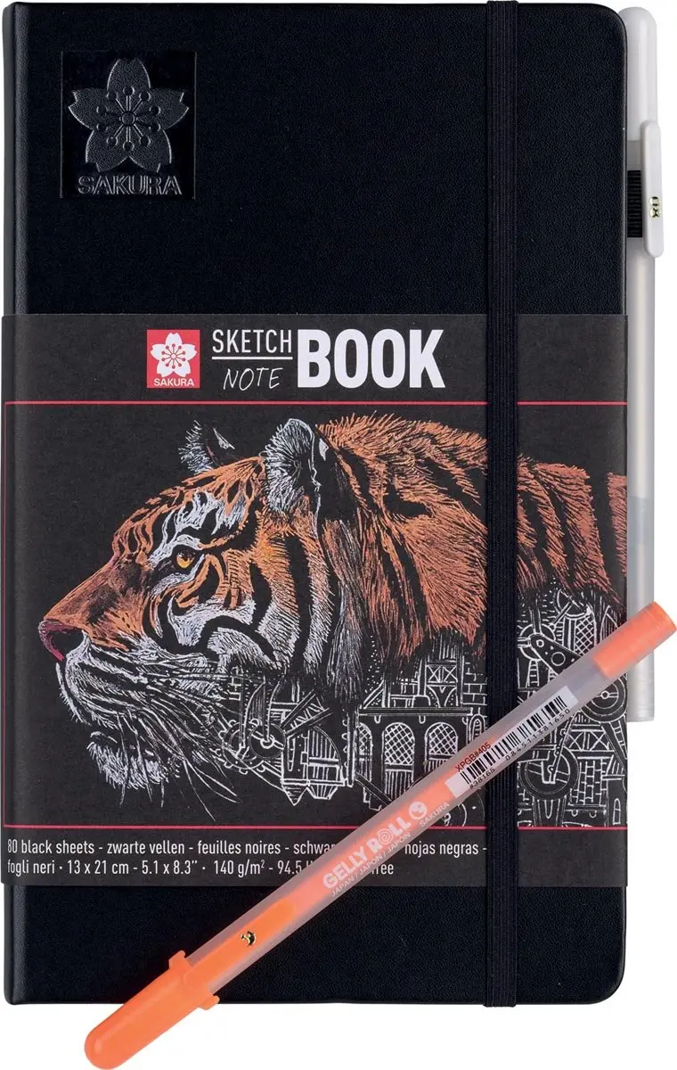 Sakura Schetsboek 80 Vel - 130x210mm - 5 Stuks