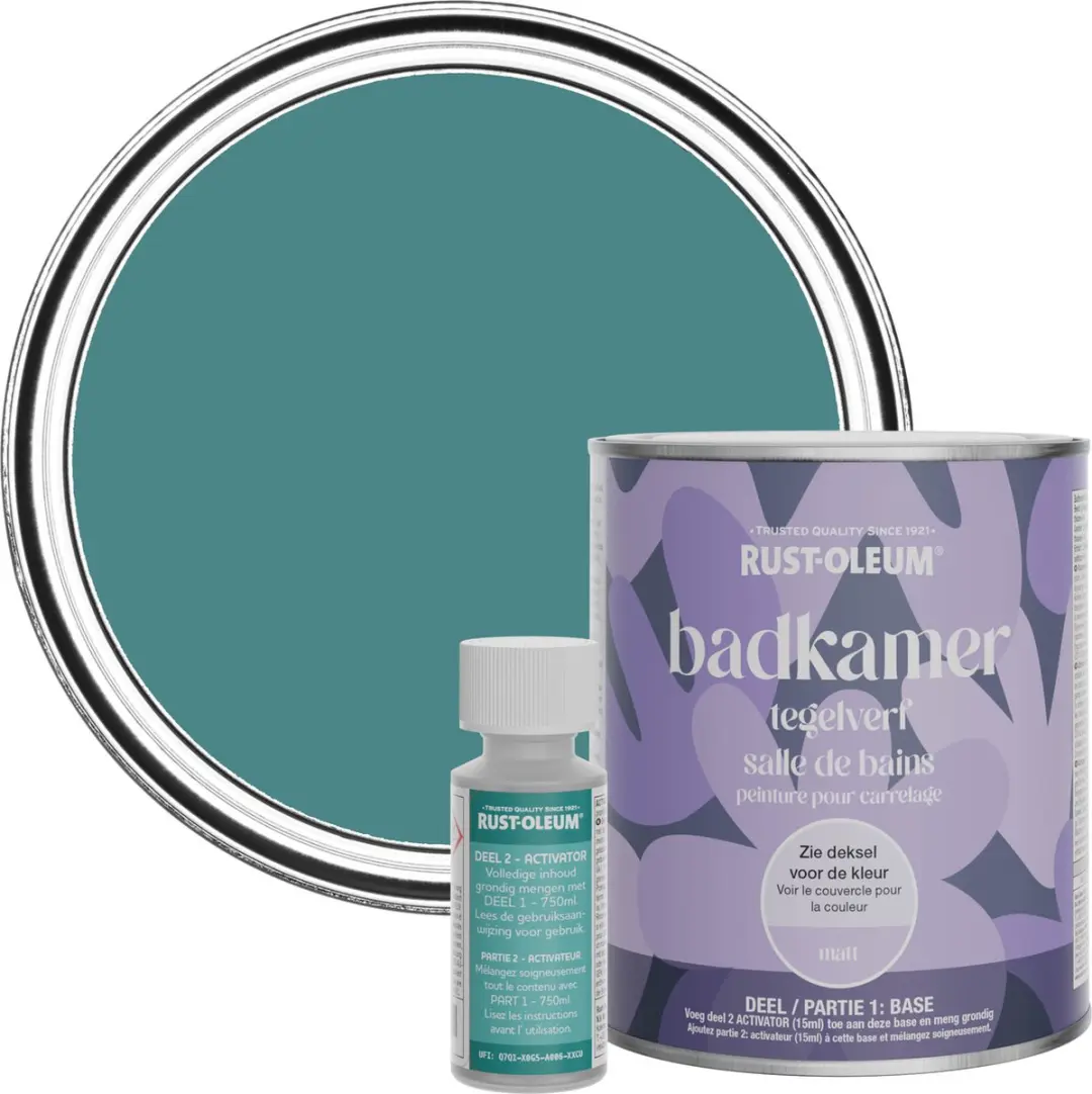 Rust-Oleum Pauwenveer Badkamer Tegelverf Matt 750ml