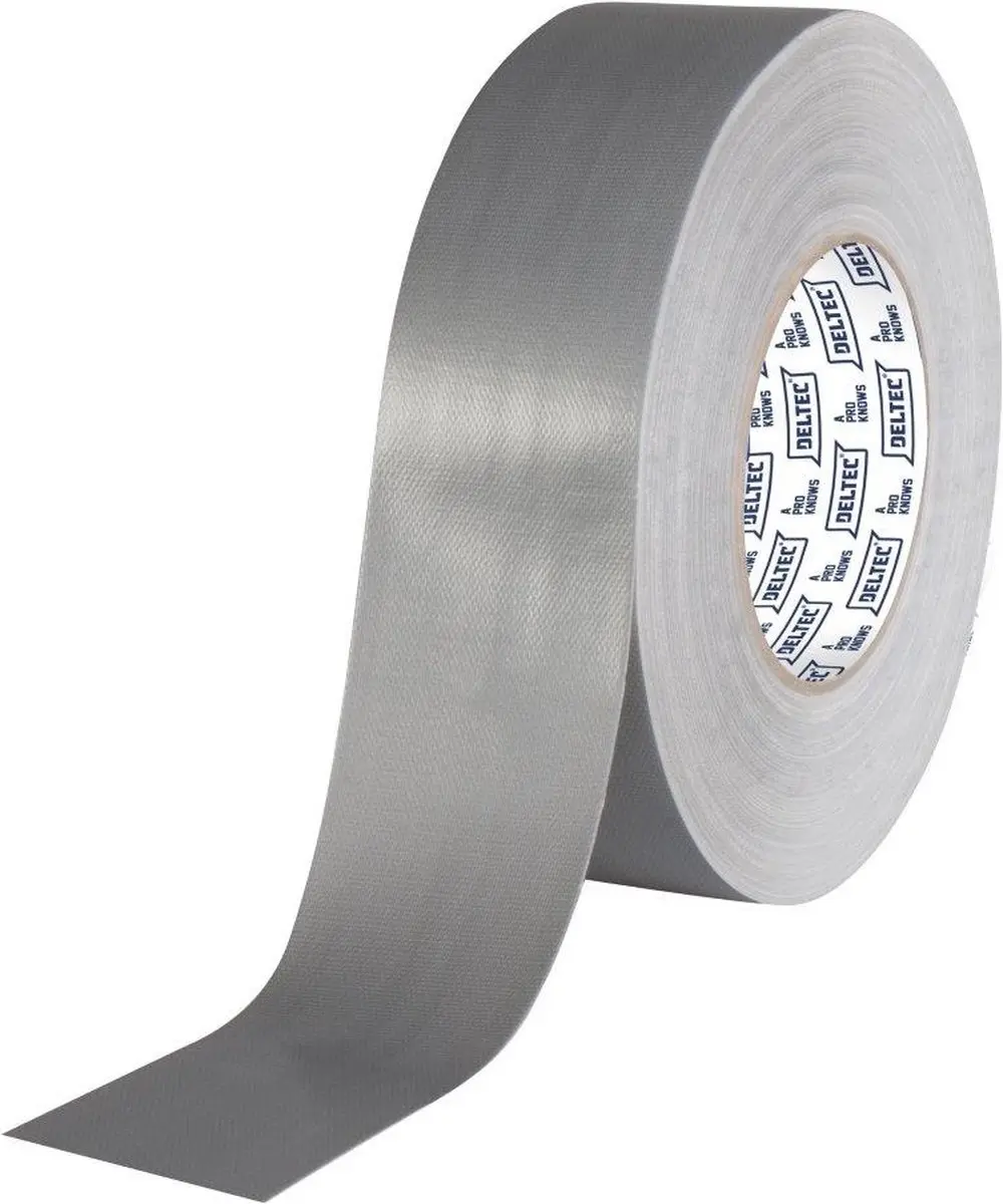 Deltec GafferTapePro Grijs 50mm x 50m