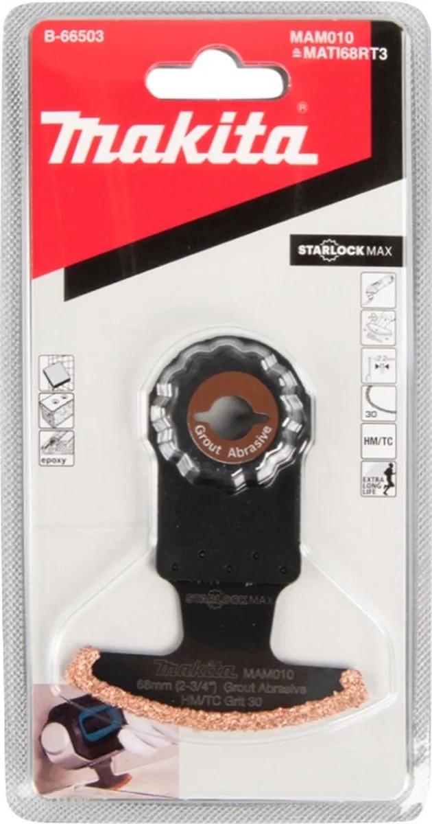 Makita HM Segmentzaagblad B-66503 - Oscillerend Metaal