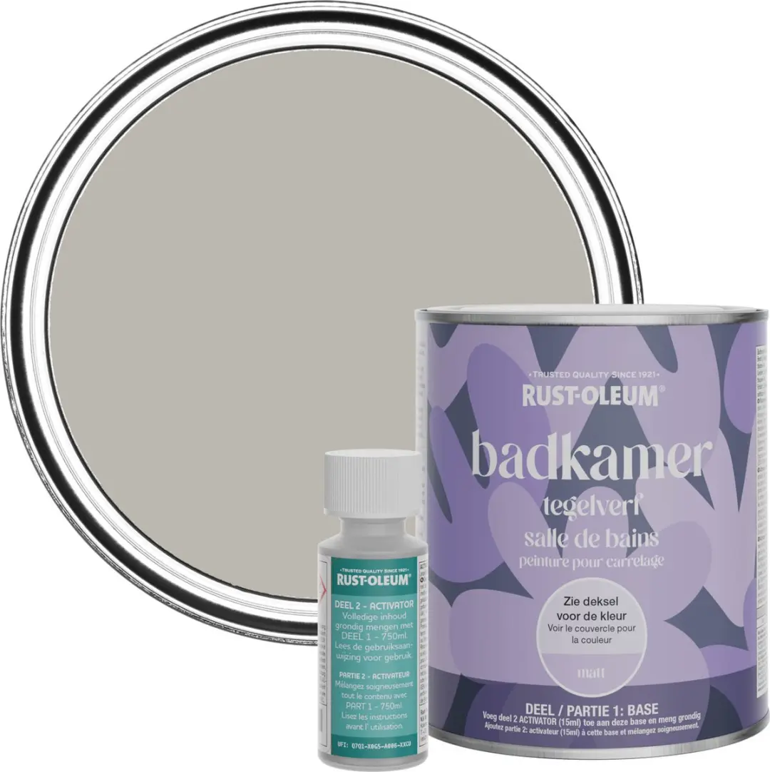 Rust-Oleum Gorthleck Steen Badkamer Tegelverf Matt 750ml