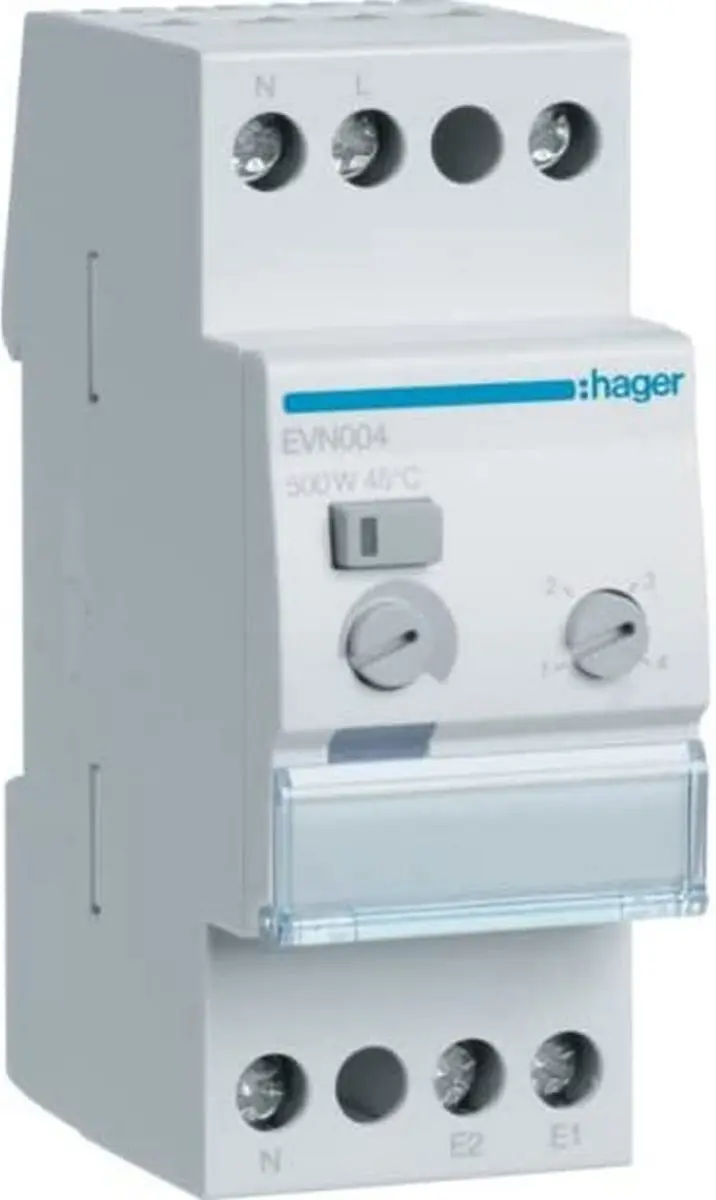 Hager EVN004 Universele Dimmer Comfort 500W