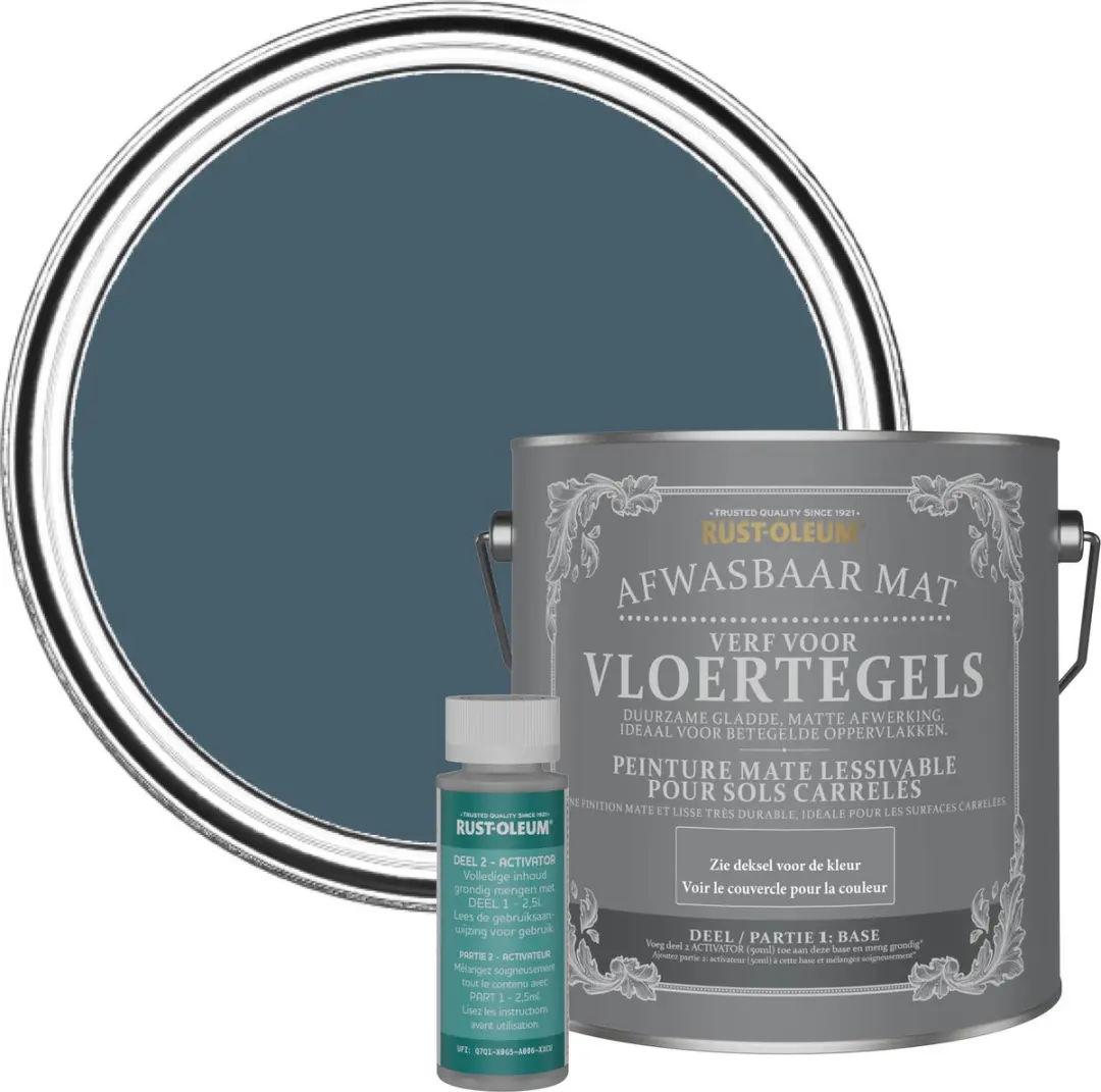 Rust-Oleum Blauwdruk Vloertegelverf 2,5L