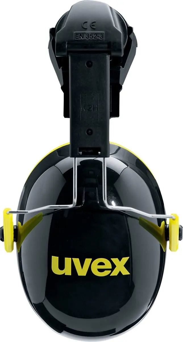 Uvex K2 2600-202 Gehoorkap met helmbevestiging