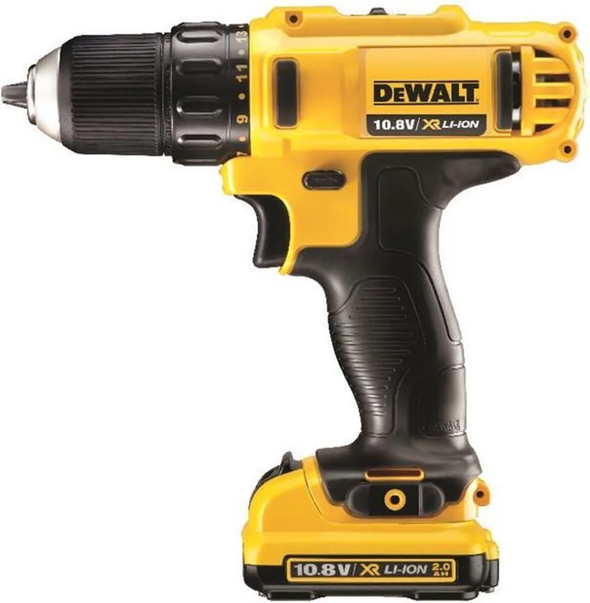 DeWalt DCD710D2-QW Accuboormachine 10,8V - 2x 2000mAh