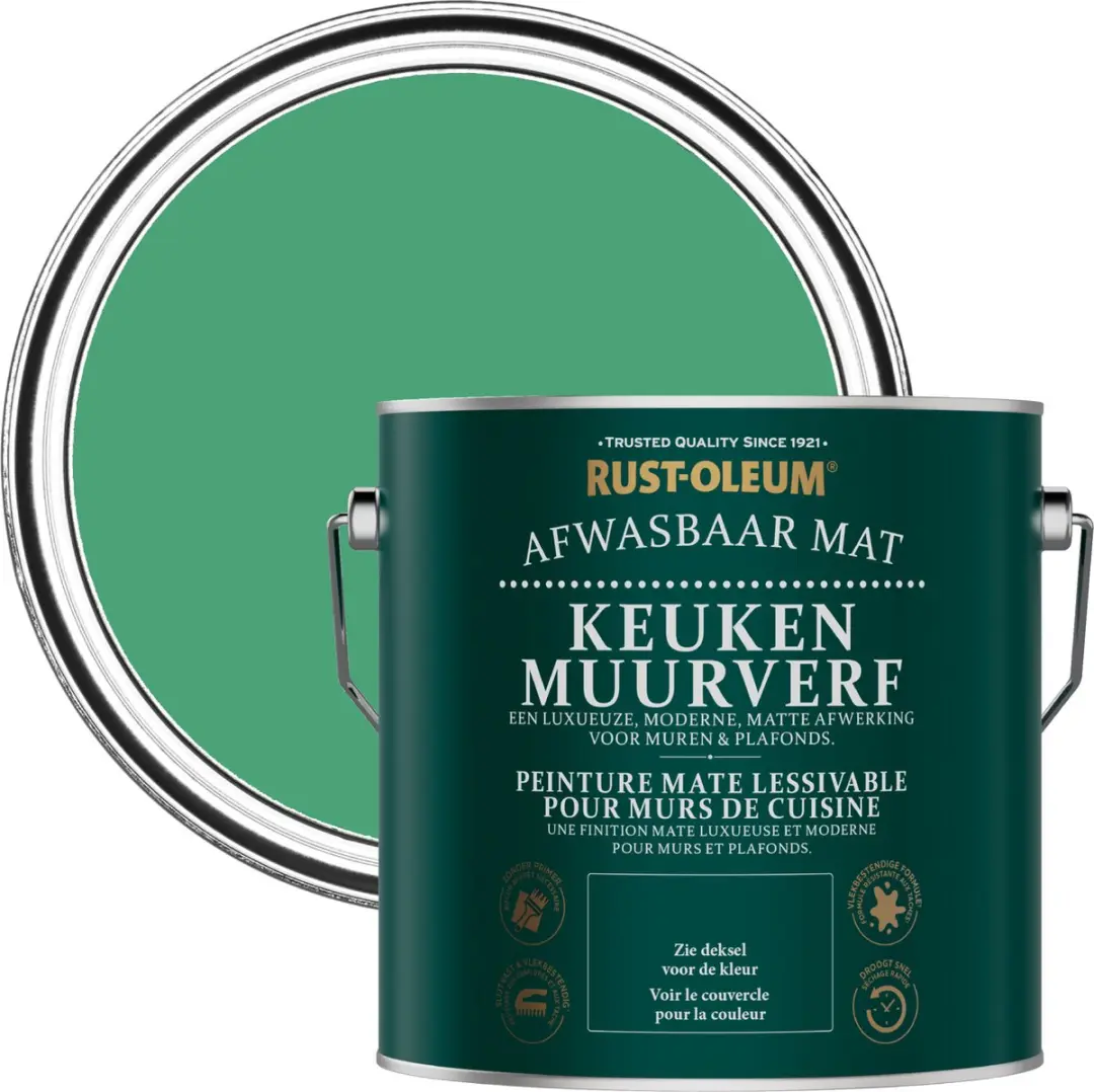 Rust-Oleum Emerald Keuken Muurverf 2,5L