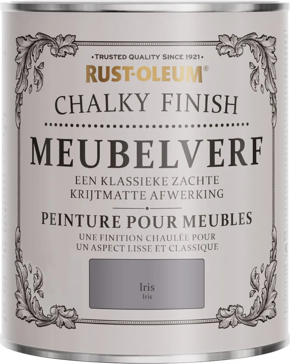 Rust-Oleum Paars Iris Chalky Finish Meubelverf 750ml