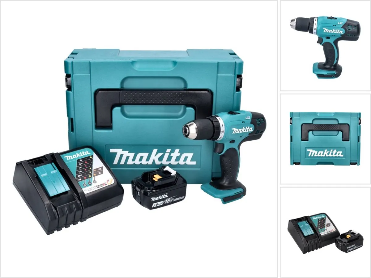 Makita DDF 453 RF1J Accuboormachine 18V