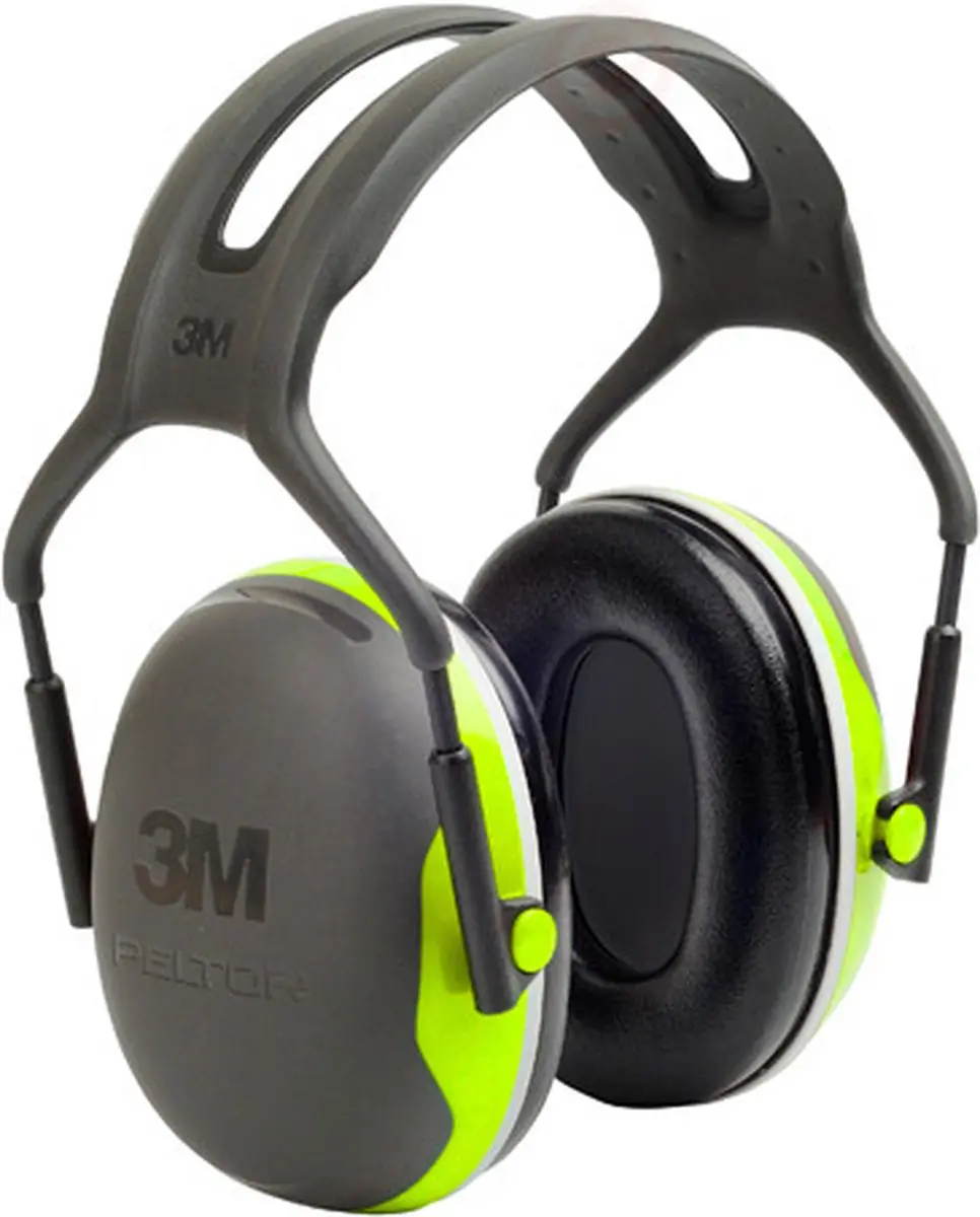 3M Peltor X4 Gehoorbeschermer SNR 33dB - Zwart/Geel