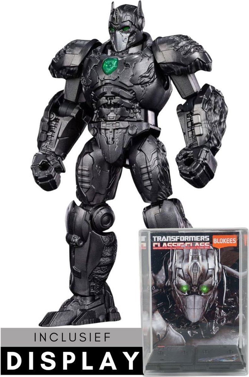 Blokees - Transformers Primal Robot incl. Display Box | Rise of the Beast | Auto bots modelbouw | Action figure modelkit | Speelgoed bouwpakketten voor volwassenen & kinderen | War for Cybertron