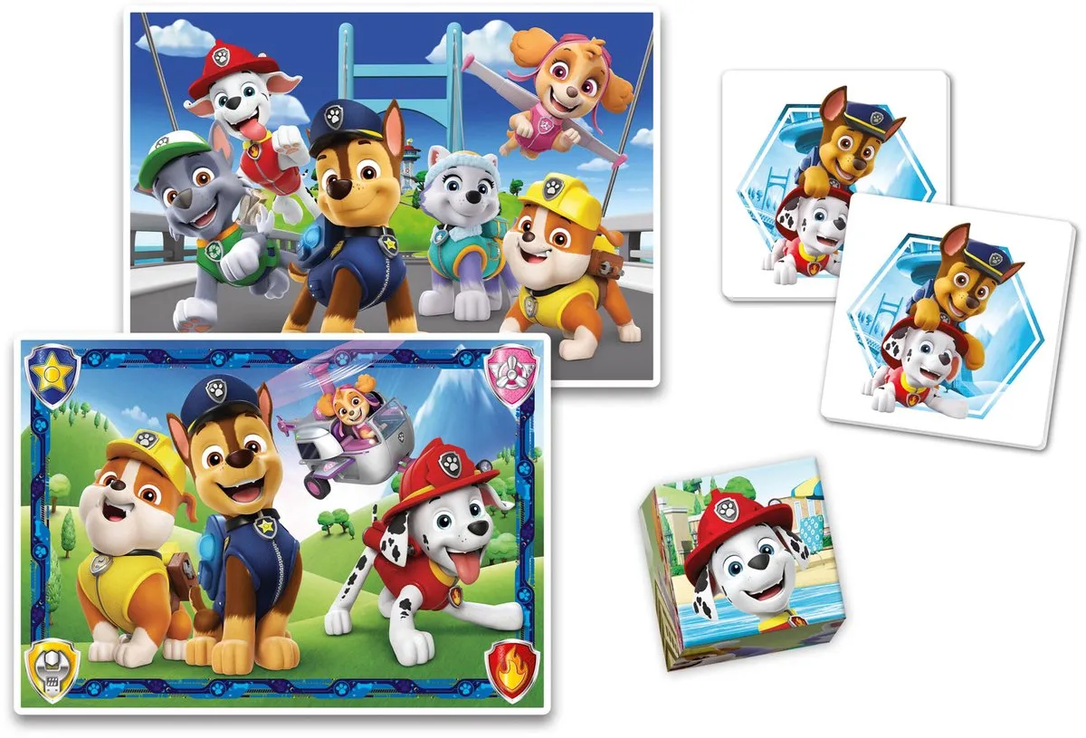 Clementoni Paw Patrol Edukit 4-in-1 - Multicolor