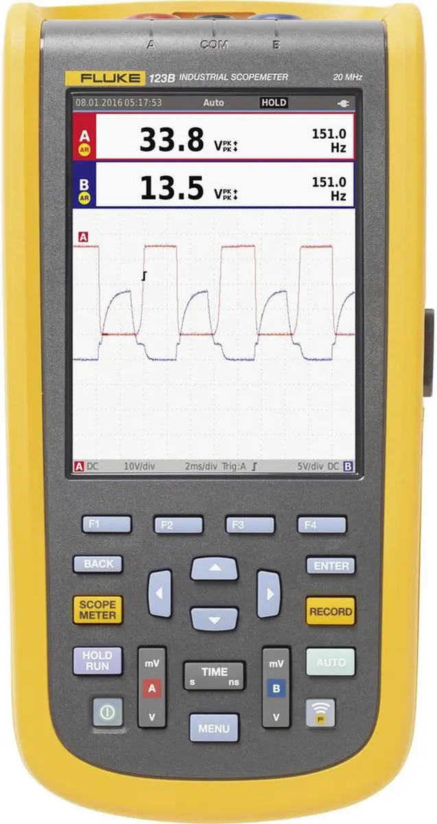 Fluke 123B/EU Handoscilloscoop 20 MHz