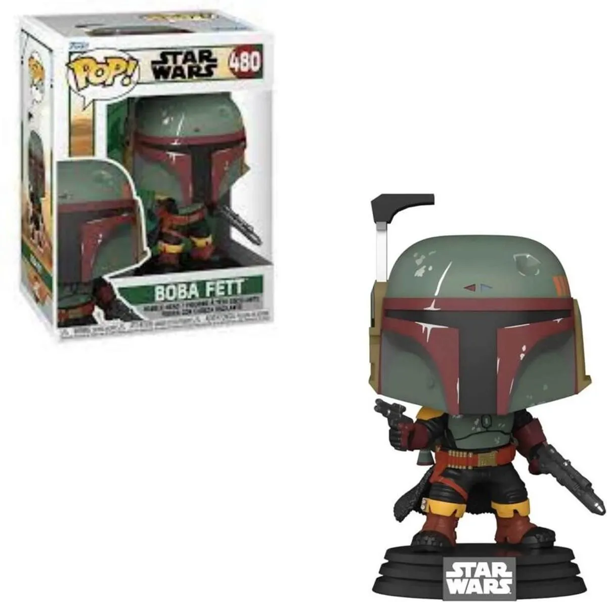 Funko Pop! Bobble-Head Boba Fett - The Book of Boba Fett - Multicolor
