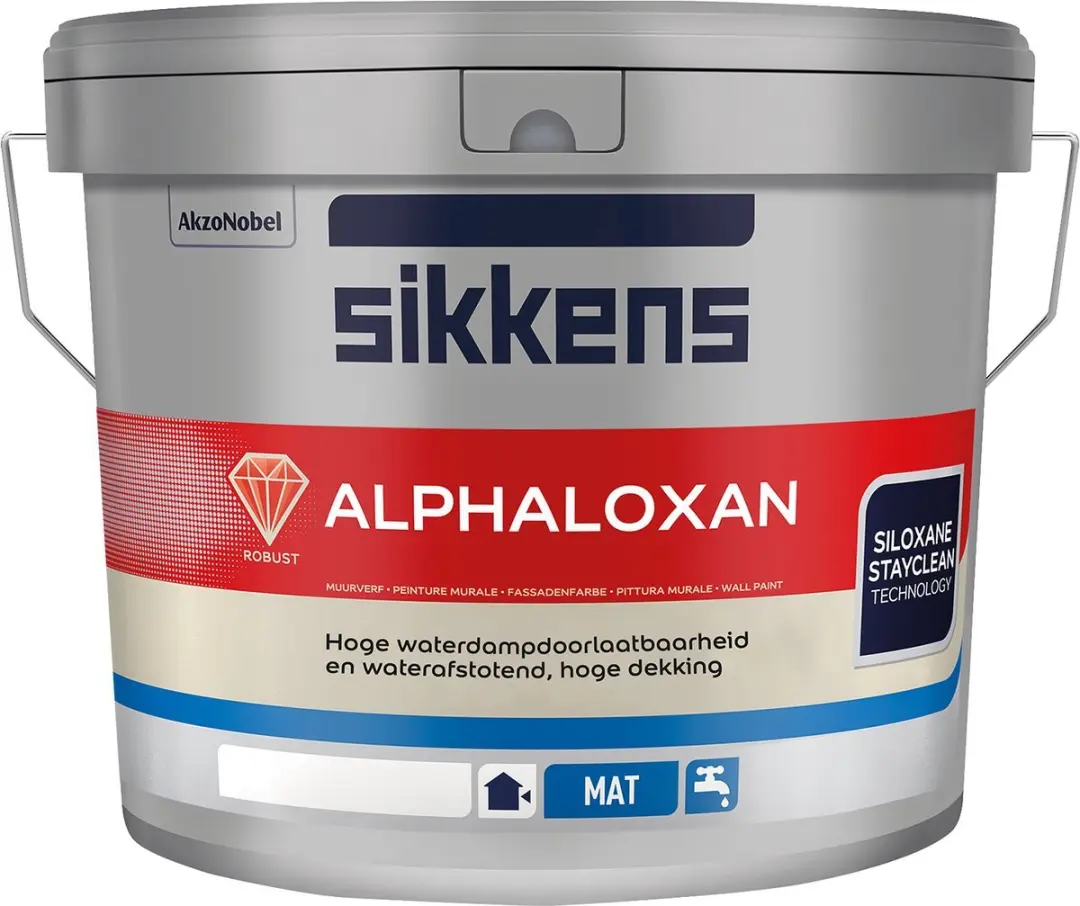 Sikkens Alphaloxan Minerale Muurverf 10L