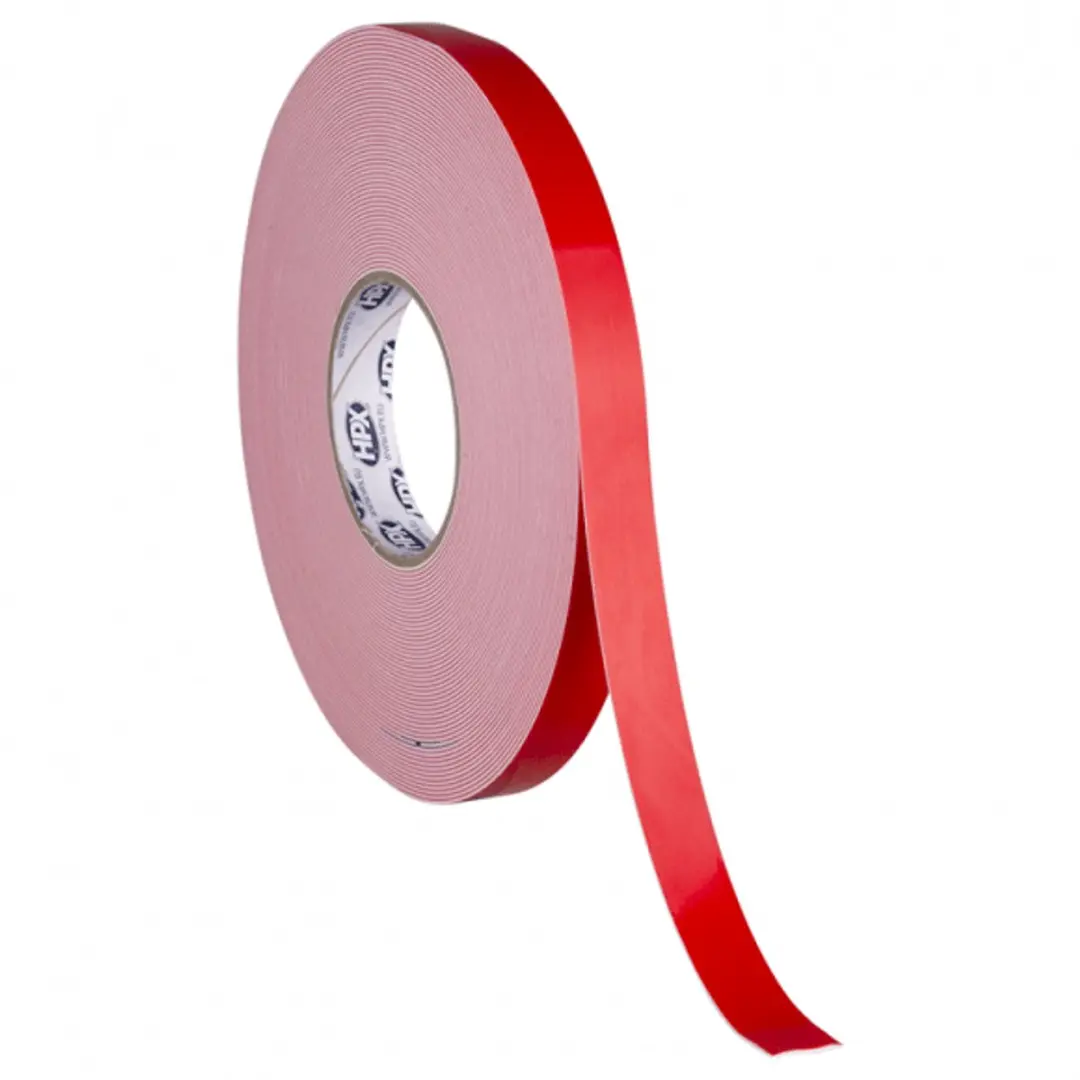 HPX Spiegelbevestigingstape 19mm x 25m - Wit
