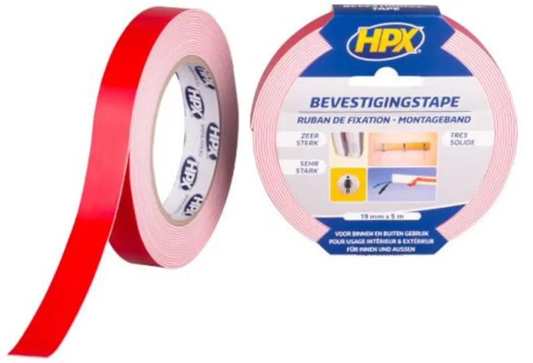HPX Spiegelbevestigingstape 19mm x 25m