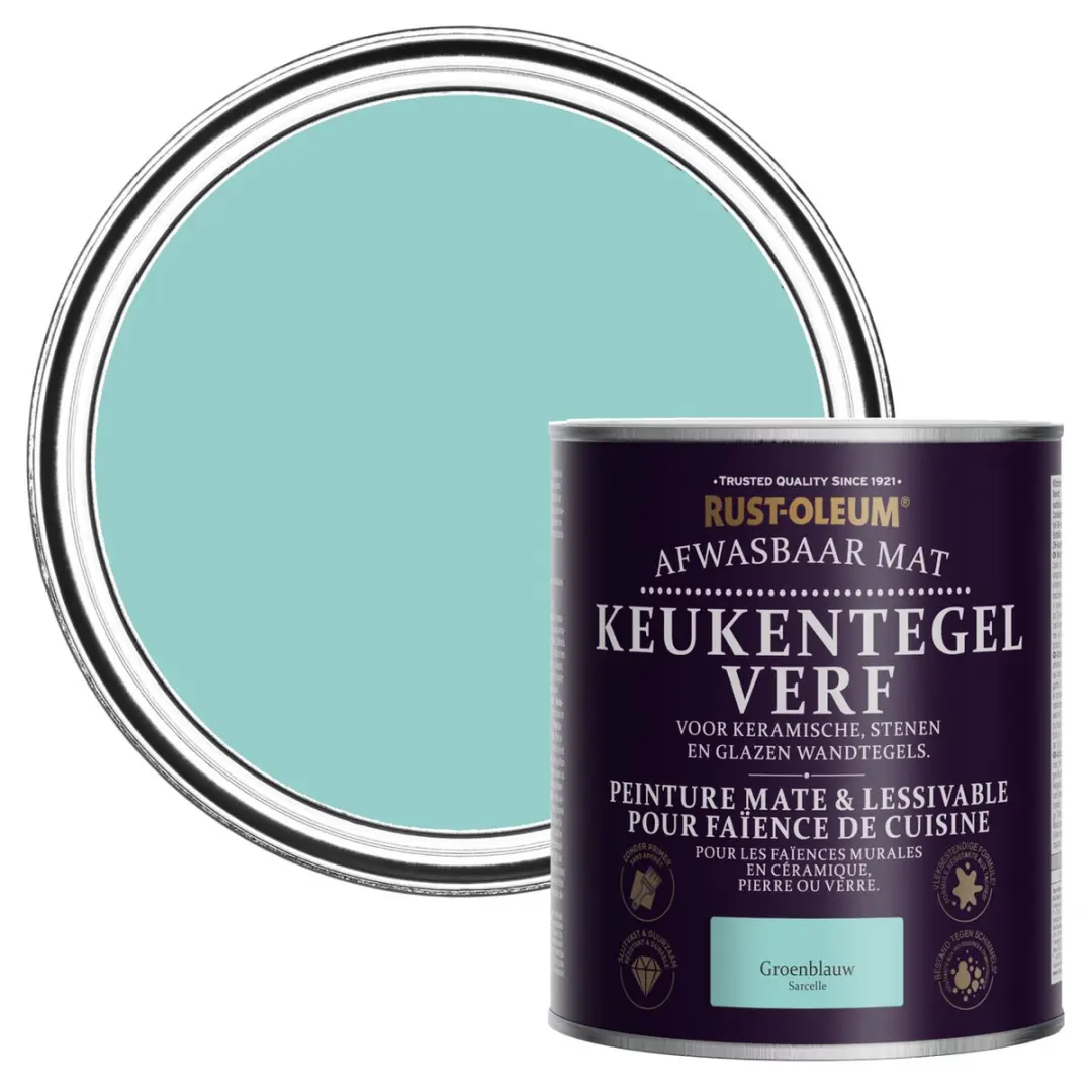 Rust-Oleum Groenblauwe Verf Keukentegels 750ml