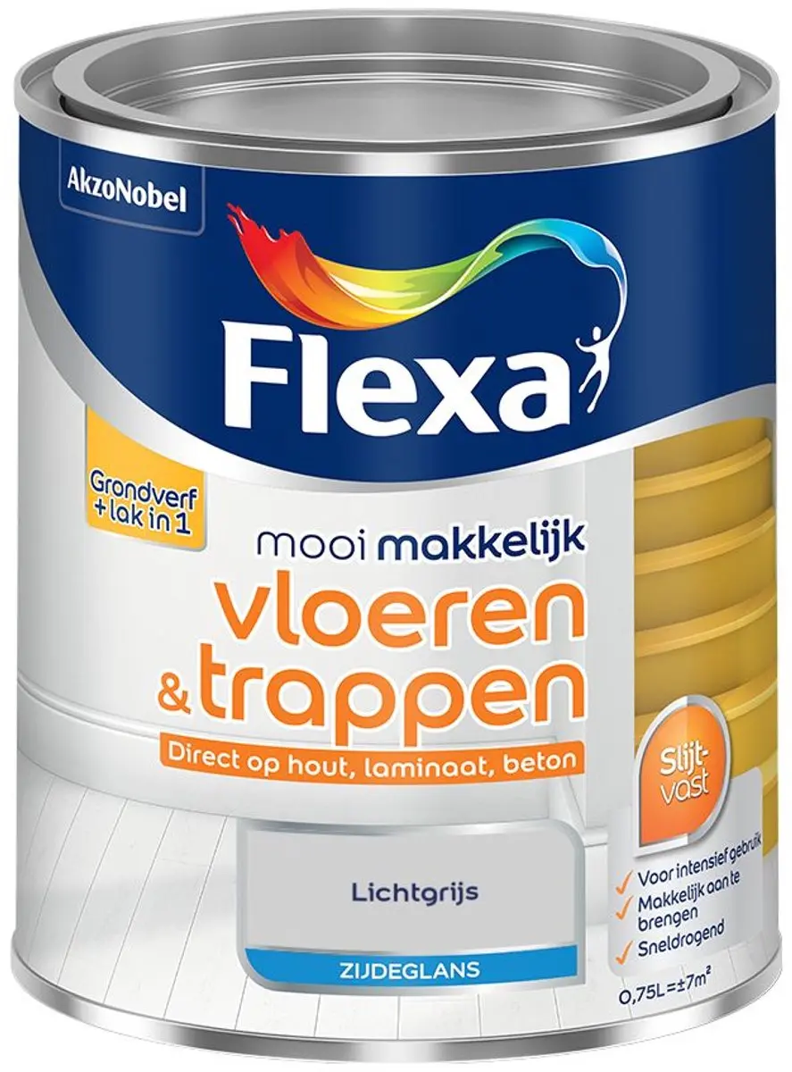 Flexa Mengverf Lichtgrijs 750ml