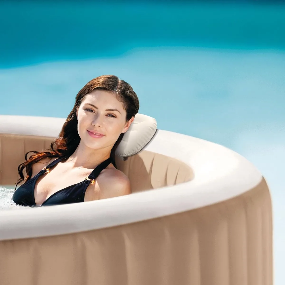 Intex Spa Hoofdsteun - Beige