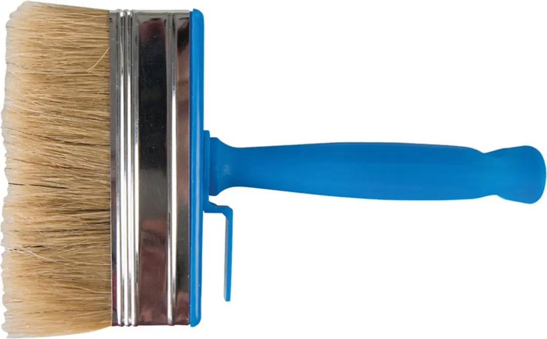 Silverline Blokkwast 115mm - Blauw/Geel