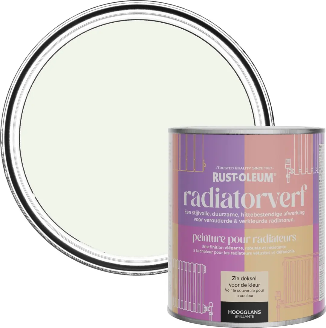 Rust-Oleum Gebroken Wit Radiatorverf 750ml