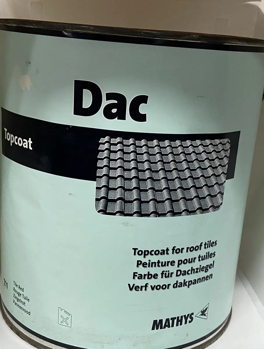 Mathys Dac Topcoat Tile Red 4L