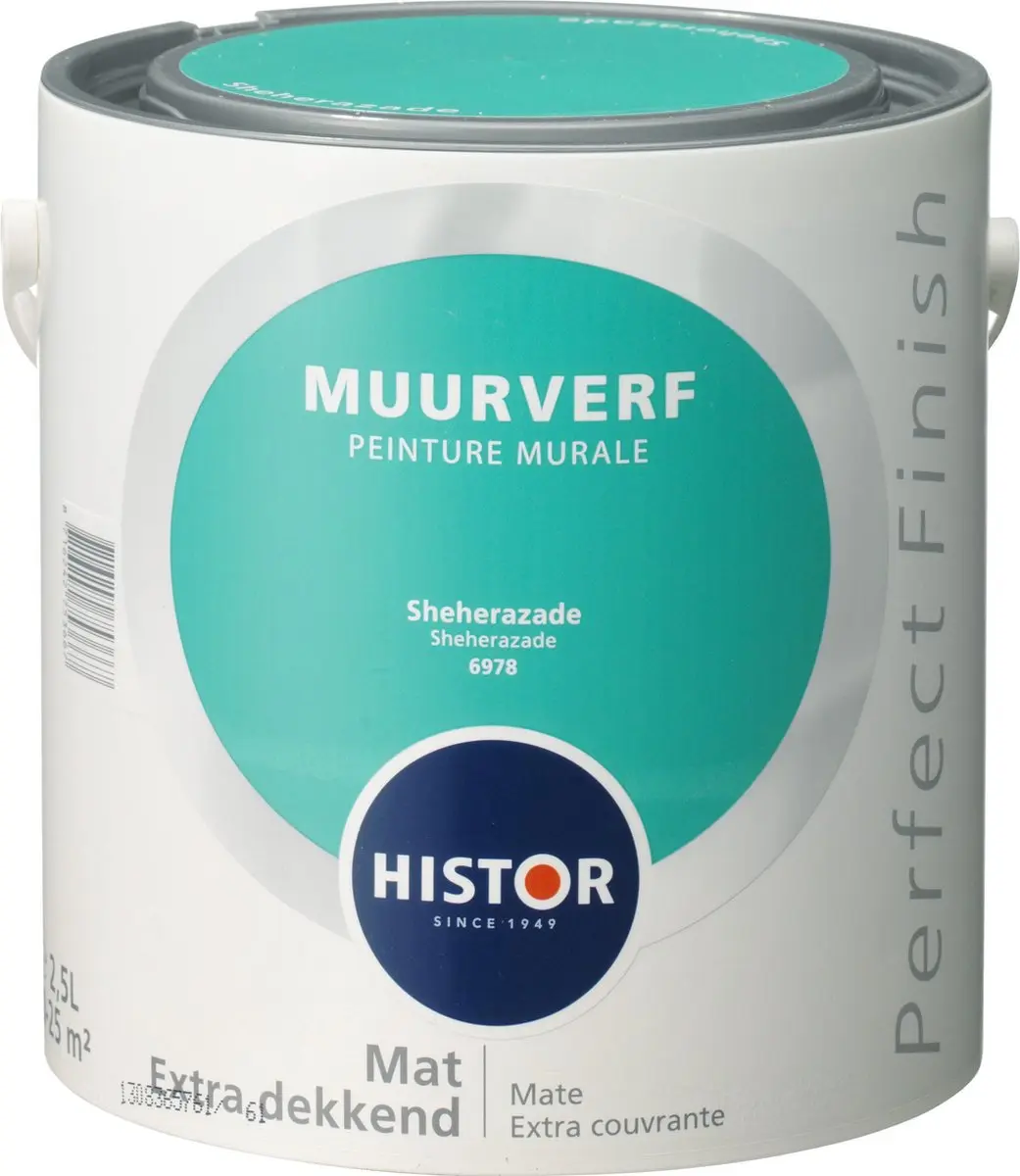 Histor Perfect Finish Muurverf Mat Sheherazade 2,5L