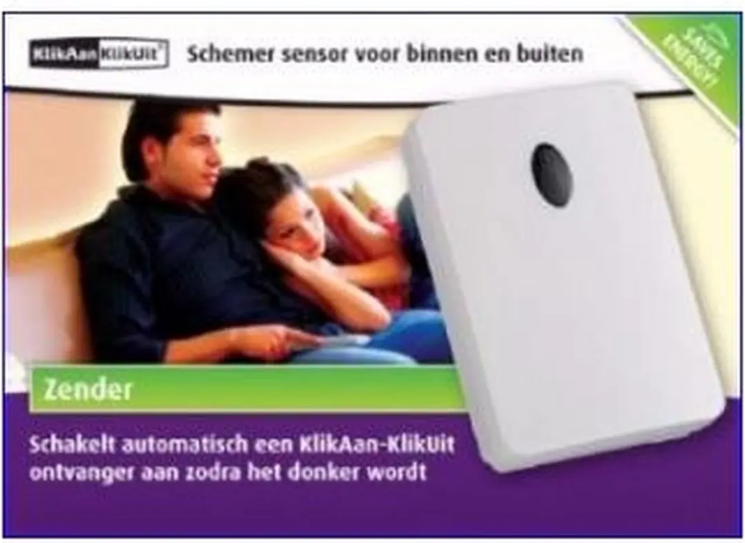 KlikAanKlikUit ABST604 Draadloze Schemersensor