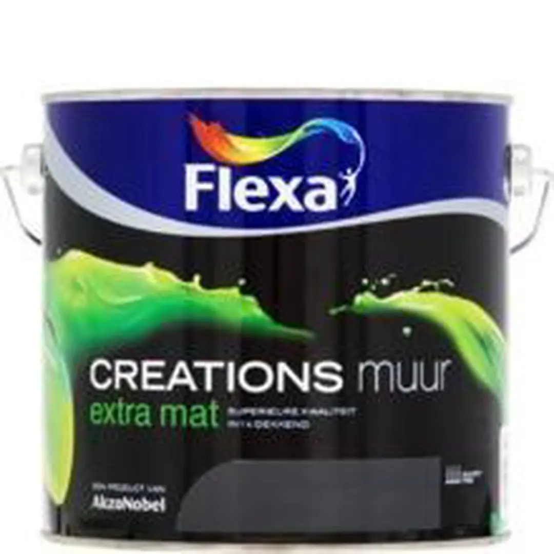 Flexa Creations Muurverf Extra Mat Lichtgrijs 2.5L