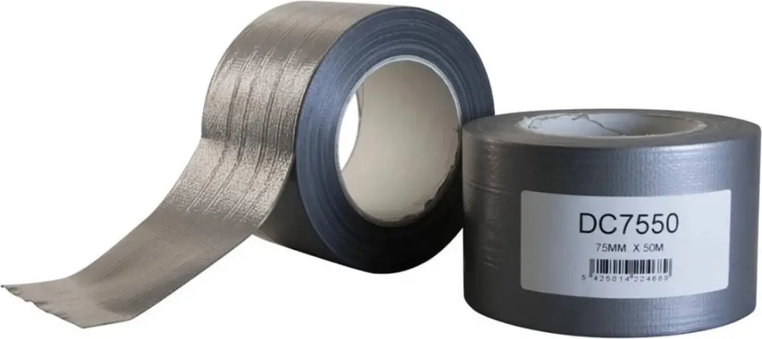 HPX Duct Tape 1900 - 75mm x 50m Zilver