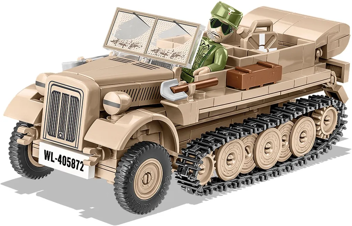 Cobi Sd.Kfz.10 Demag D7 Bouwblokken 1:35